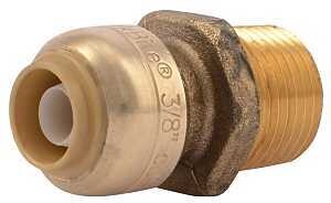 ADAPTER MIP BRASS 3/8X1/2IN