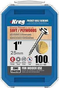 SCREW POCKET NO8X1IN