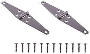 HINGE STRAP STL HD 4IN BLACK
