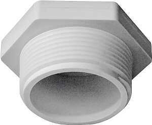 PLUG PVC MIP 1-1/2 IN