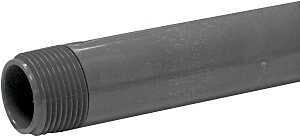 PIPE NIPPLE PVC SCH80 1 X 8IN