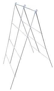 716642 SUPPORT PLNT A-FRM 42IN