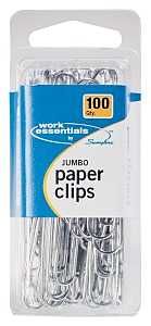A70725855 PAPER CLIP JUMB SLVR