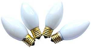 19591 BULB RPL C9 CERA WHT