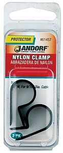 61457 CLAMP NYLN BLK 1/2X9/16