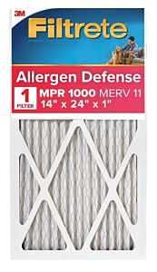 9824-4 FILTER AIR 14X30X1IN