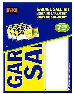 KIT SIGN GARGE SALE 9.5INX11IN