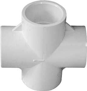 435470 PVC CROSS 3/4IN