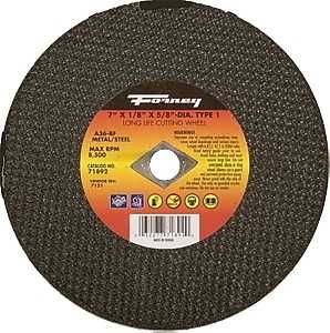 71892 WHEEL CUTOFF TYP1 7X1/8