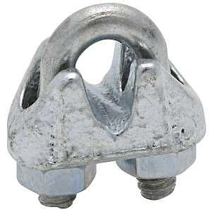 N248-278 CLMP CBL ZN PLT 1/8IN