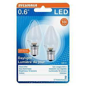 78563 .6W LED C7 NGHTLIGHT BUL
