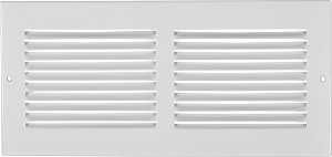 RG0341 10X4 WHT SIDEWALL GRILL