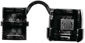 61416 CORD PROTECTOR NYLN BLK