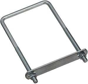 N222-406 UBOLT SQ 3/8X4X7 ZINC