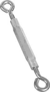 N221-838 TRNBCKLE SS 1/4X7-1/2