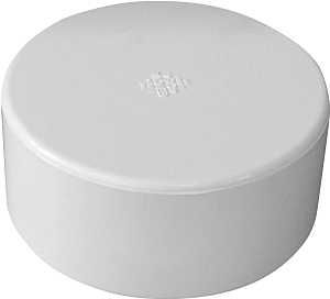 414264BC/40153 CAP DRN PVC 4IN