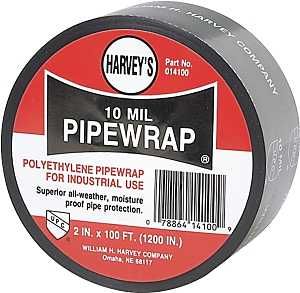 14100 PIPE WRAP-10 MIL 2"X100