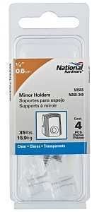 N260-349 MIRROR-HLDR CLR 1/4IN
