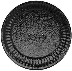 BM0026 STOPPER FLUE 4-8IN BLK