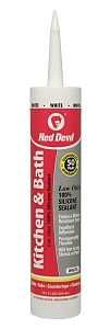 0836 10.1OZ WHT SILICONE K/B