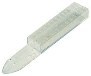 2703 CLR VU RAIN GAUGE 10-3/4