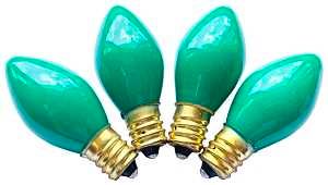 16295 BULB RPL C7 GRN 25CT