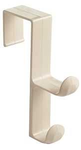 16101 WHITE DOUBLE HOOK