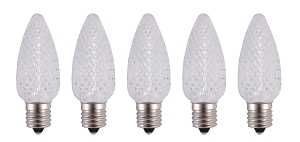 24991 BULB LED C9 CRYSTL WHITE