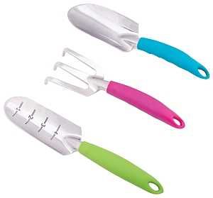 GARDEN TOOL 3PC ALUM TROWEL