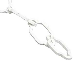 7813 NO31 CATEHDRAL CHAIN WHT