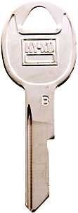 11010B49 KEY BLANK BRS NIC B49