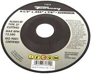 71814 WHEEL CUTOFF AL 4.5X.045