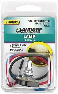 61203 SWITCH PUSH BTN 2SPD 3W