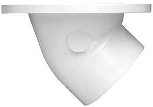 43816 PVC FLANGE 45 DEG