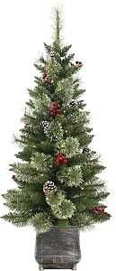 TREE PVC NEEDLE MIXED HARD 4FT