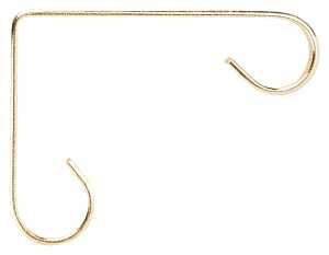 GB016 4IN SCROLL BRACKET BRASS