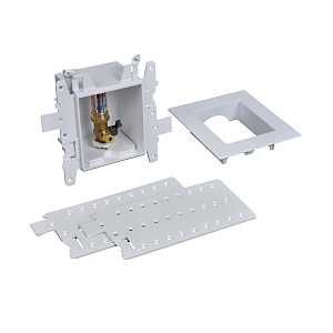 37689 BOX OUTLET IM PEX BRASS