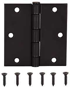 OILRUB RES SQUARE HINGE 3.5IN
