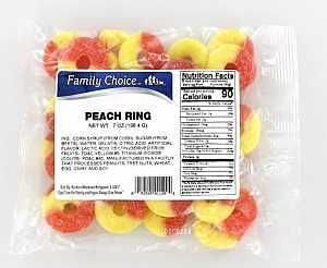 1129/21129 PEACH RINGS 7 OZ