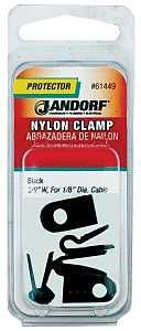 61449 CLAMP NYLON BLK 3/8X1/8
