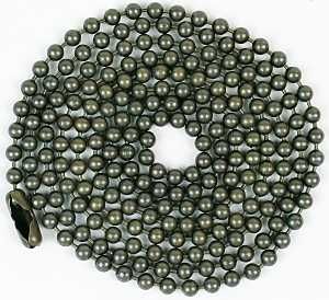 60377 CHAIN BEAD NO 6 3FT BRS