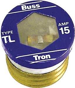BP/TL-15 MED DTY PLUG FUSE 15A