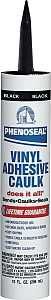 06102/102BL 10OZ BLK VINYL ADH