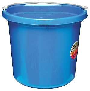 FB-120BL BLUE FLAT BUCKET 20QT