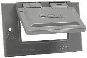 5101-5 GRY GFCI OUTLET COVER