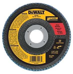 DW8306 FLPWHL 40GRIT 4-1/2X78