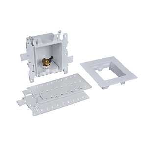 37683 BOX OUTLET IM PEX BRASS