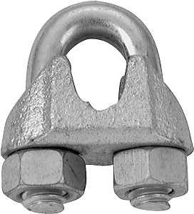 T7670479 GLV ROPE CLIP 1/2
