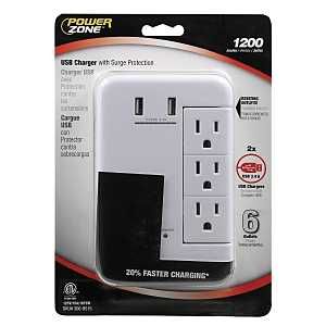 CHARGE USB 6-OUT 1200J 2P 3.4A