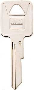 11010B44 KEY BLANK BRS NIC B44